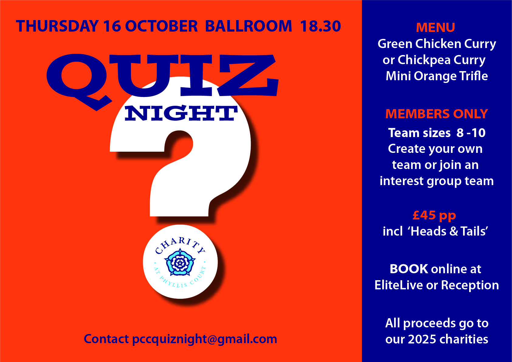 CAPC October Quiz Night