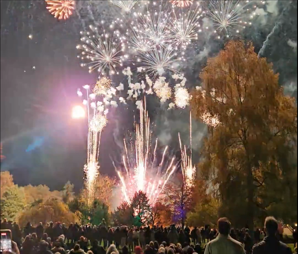 Fireworks at Phyllis Court 2026