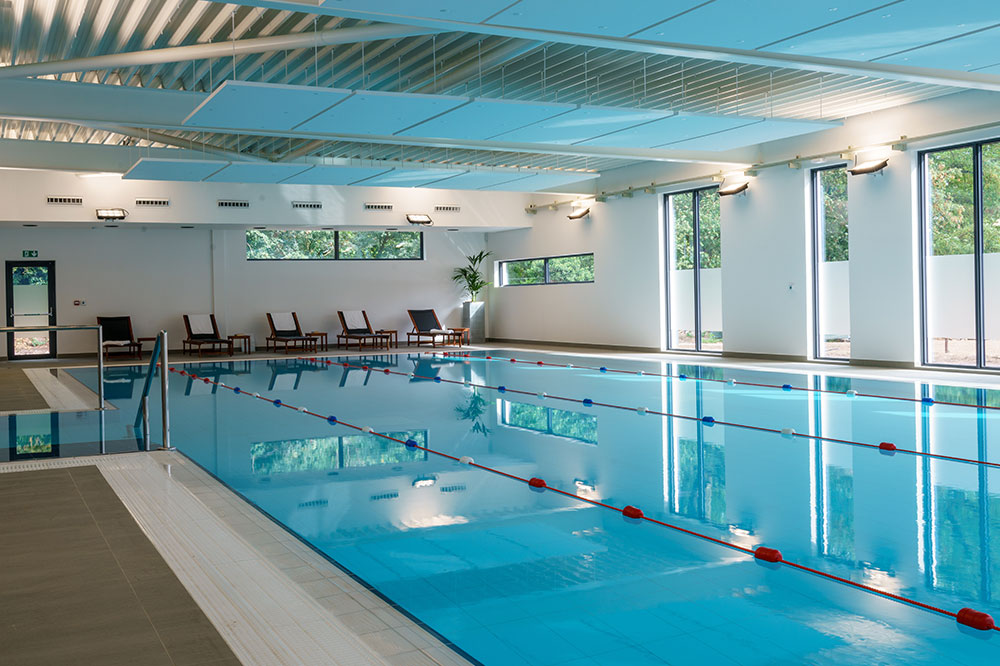fitness centers with swimming pools